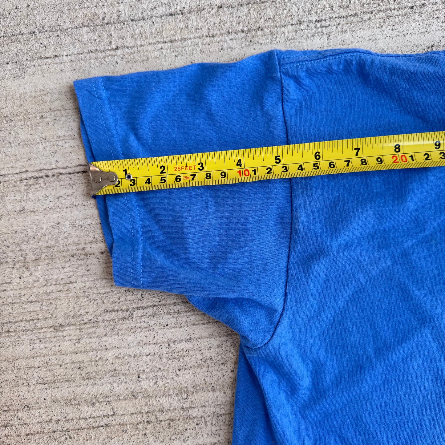 90s Kids Youth Vintage Disney’s Pocahontas Blue 100% Cotton Short Sleeve T-Shirt 10Y 11Y 12Y