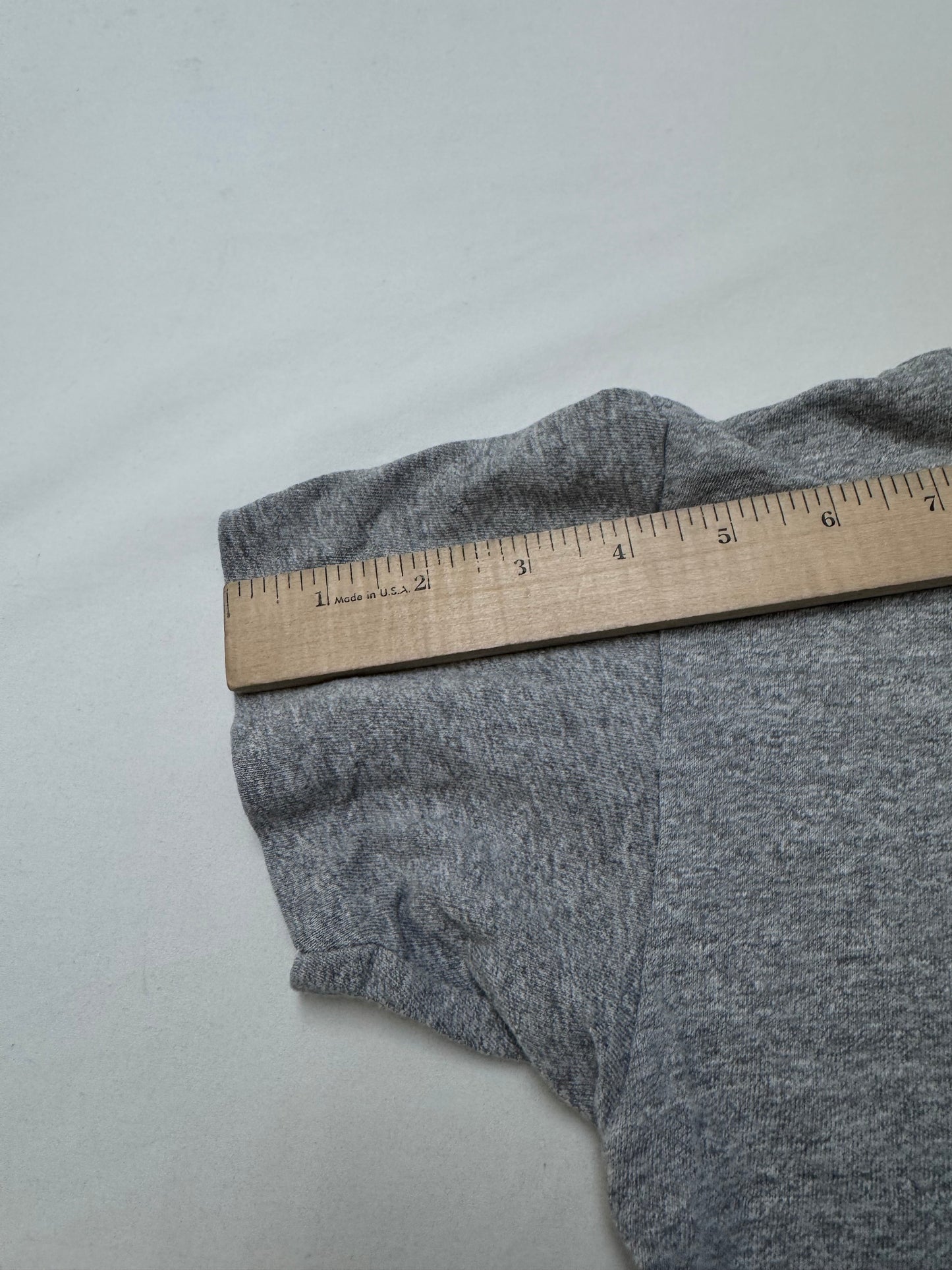 60s Kids Vintage Gray Broncs Sports Team Printed #21 Single Stitch T-Shirt