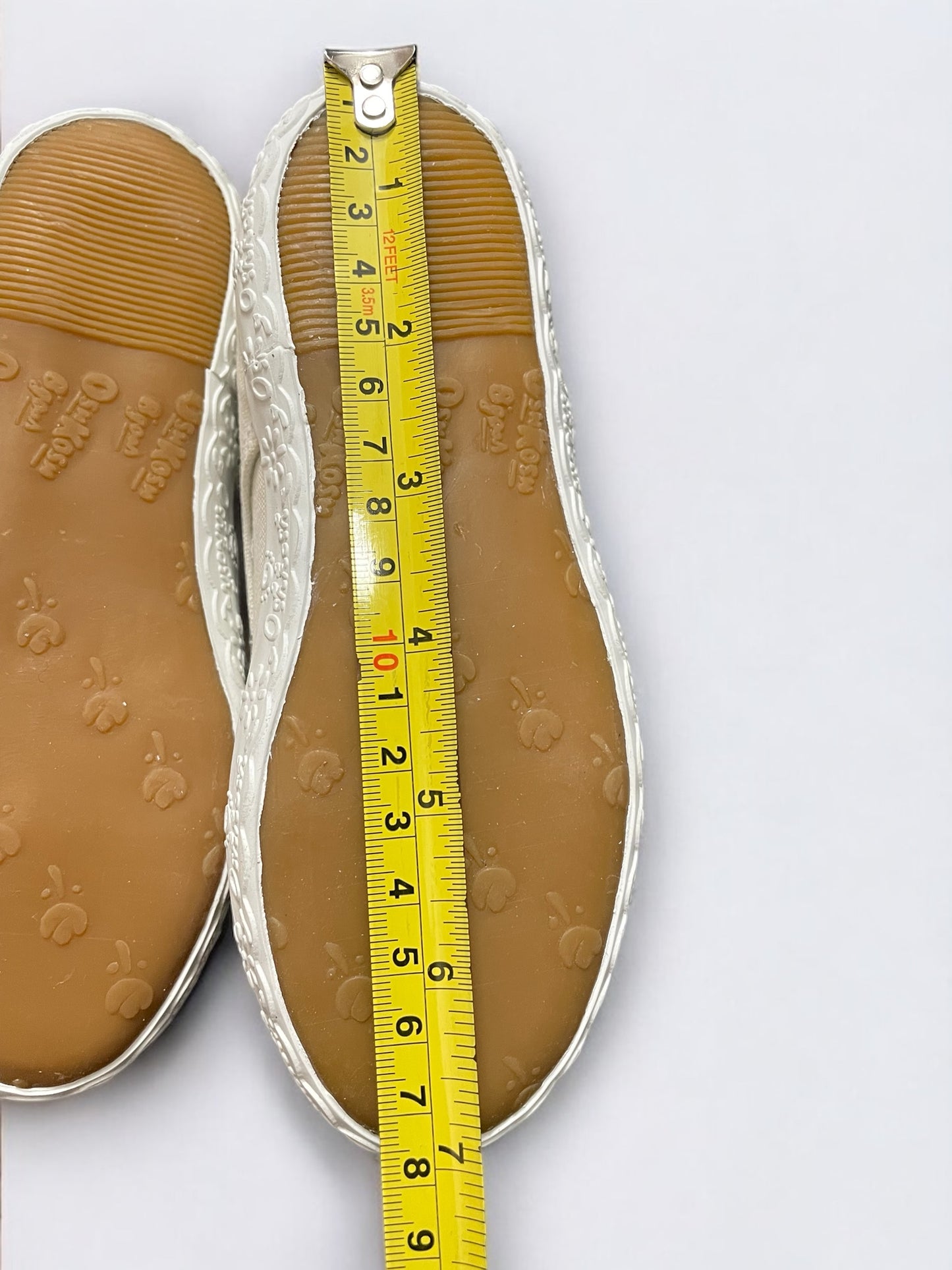 1994 90s Kids Toddler Vintage Oshkosh Bgosh Deadstock New with Box Canvas Gingham Check Sneaker Shoes / 4T 5T 6T