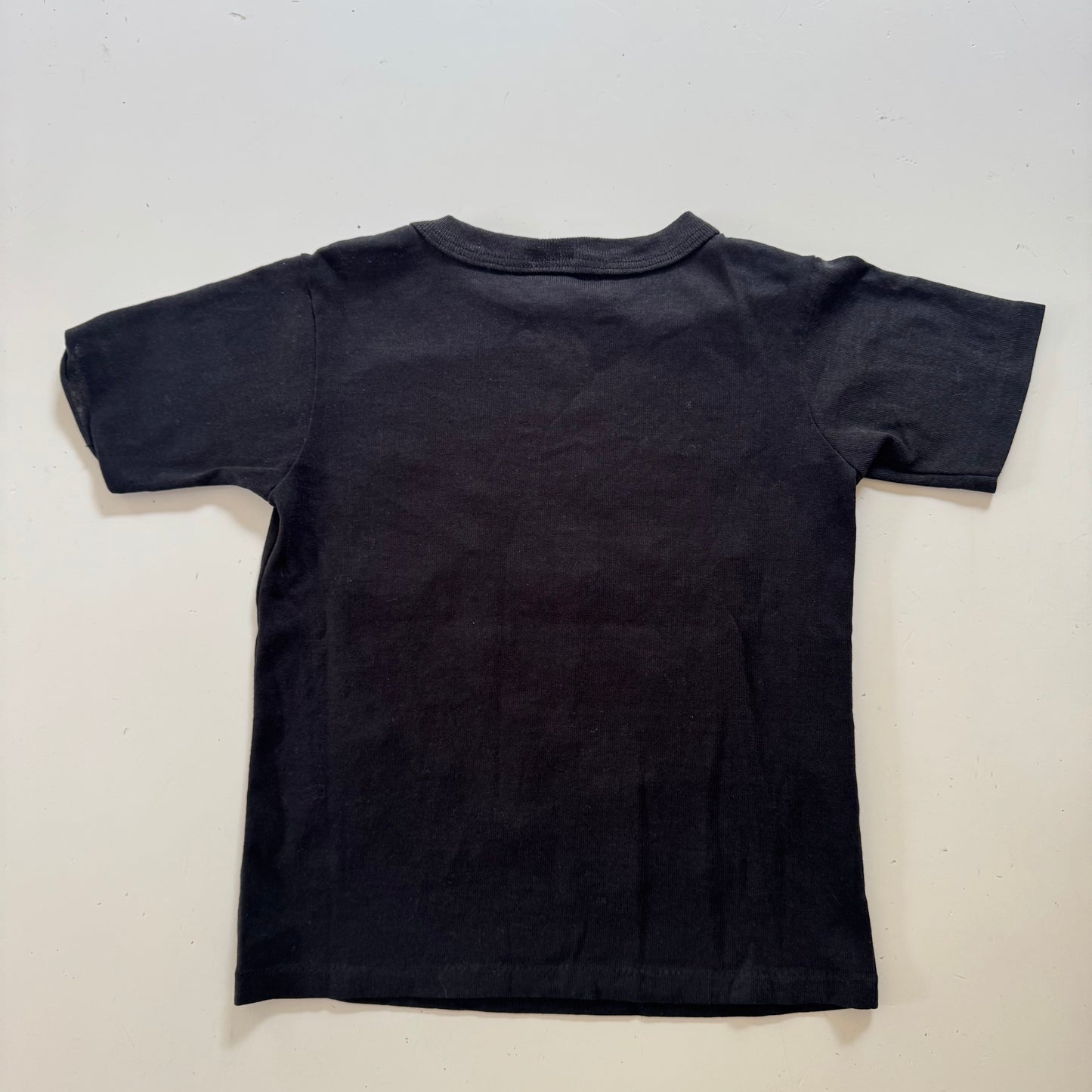 Early 1990s Kids Toddler Vintage MLB SOX Line Drive Black Short Sleeve T-Shirt 2Y 3Y