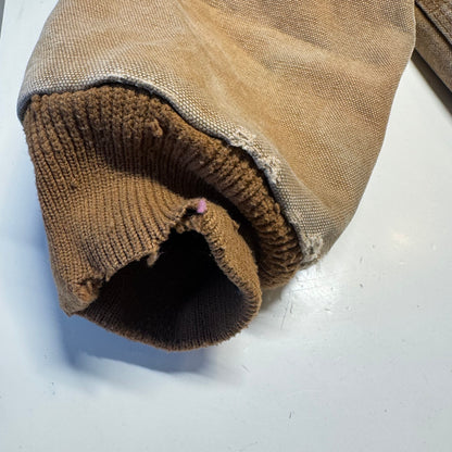 2005 Kids Active Brown Carhartt Lined Thick Warm Hooded Jacket M 8Y