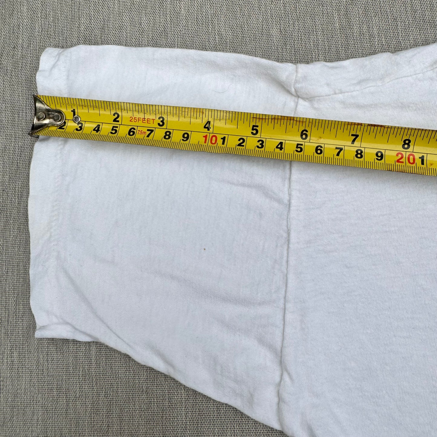 70s Kids Vintage Monchen Yoddlers Print SouvenirWhite 100% Cotton Single Stitch Short Sleeve T-Shirt 10Y Baby Tee XS Adult