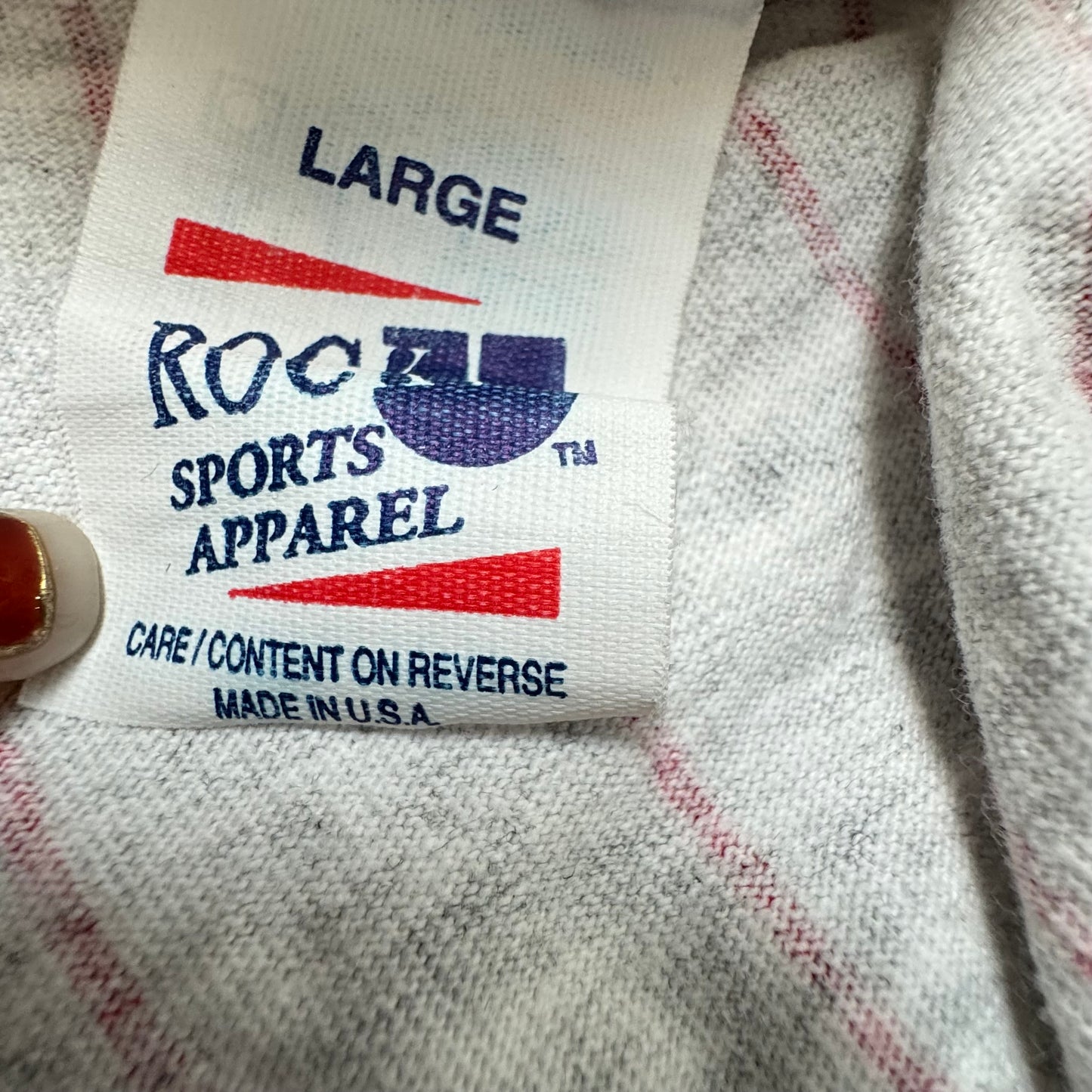 90s Kids Vintage Gray Rock U Sports Apparel Chicago Bulls Red Striped Shorts with Elastic Waistband Large 8Y 9Y 10Y Made in USA