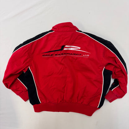 Kids NASCAR  Red Dale Earnhardt Jr Winner Circle Snap Jacket 8Y