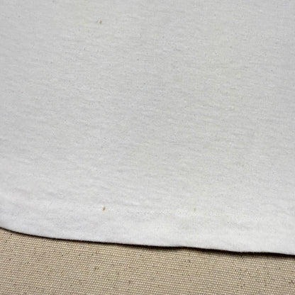 80s Kids Toddler Vintage Nike Blue Tag Gray Big Logo Print Single Stitch White Tshirt / 4T 5T 6y / Made in USA