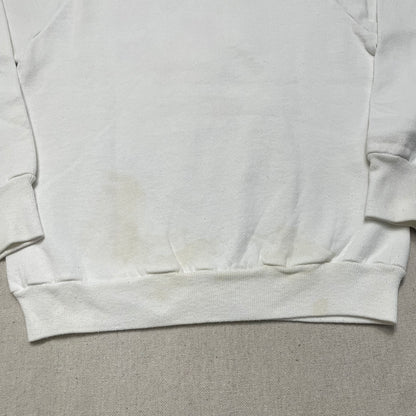 80s Kids Youth Vintage Disney Mickey Mouse Walt Disney World Epcot Center Flags Raglansleeve Sweatshirt / 10y 11y 12y 13y / Women's XS