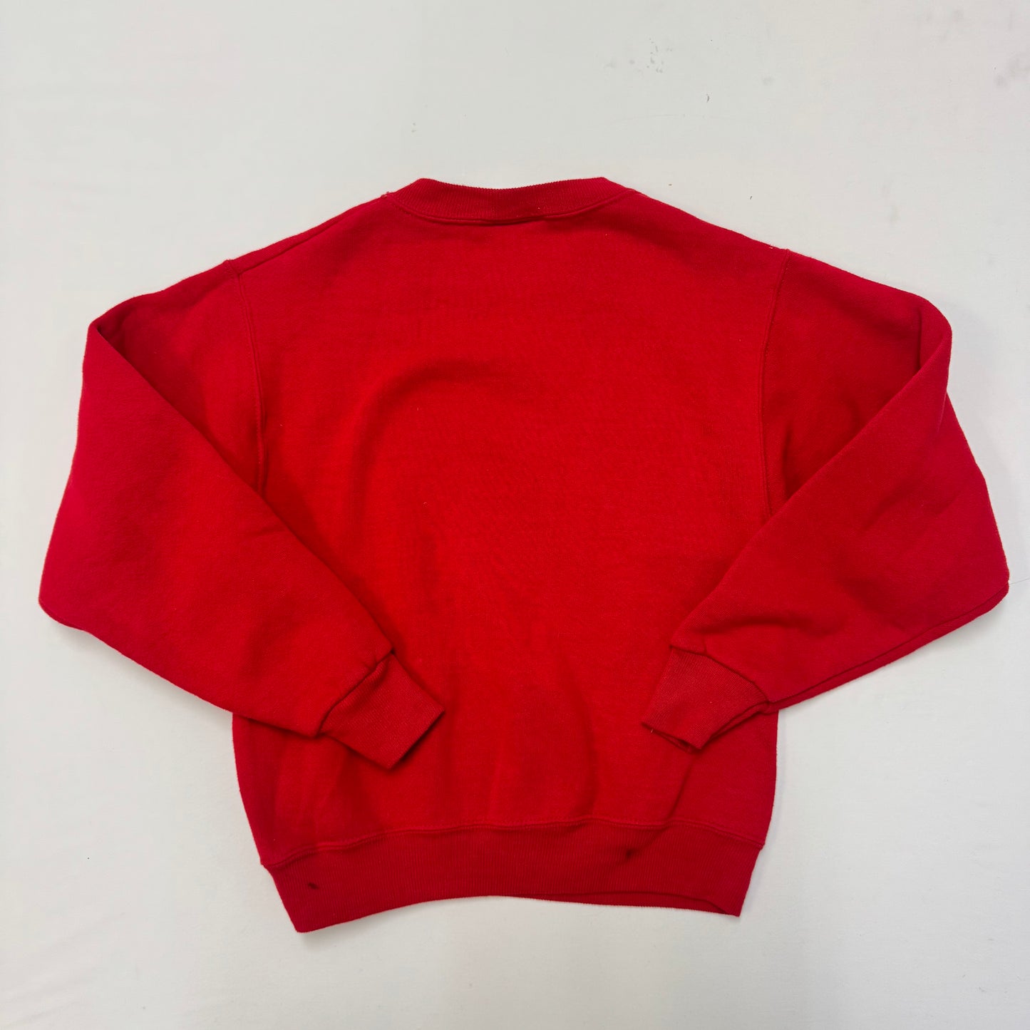 90s Kids Vintage Lee Sport Chicago Bulls Love Red Long Sleeve Sweatshirt M 10Y 11Y 12Y Made in USA