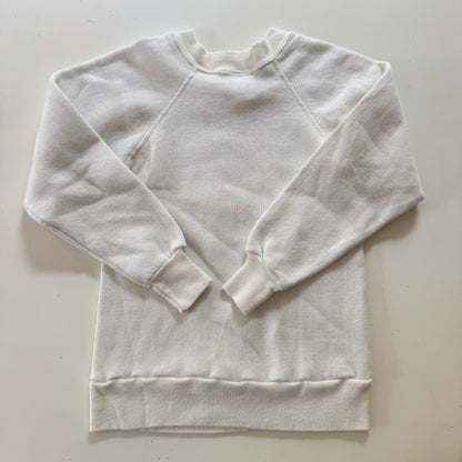 80s Kids Vintage Minnesota 1987 Baseball World Series Twins White Long Sleeve Sweatshirt M 10Y 11Y Made in USA