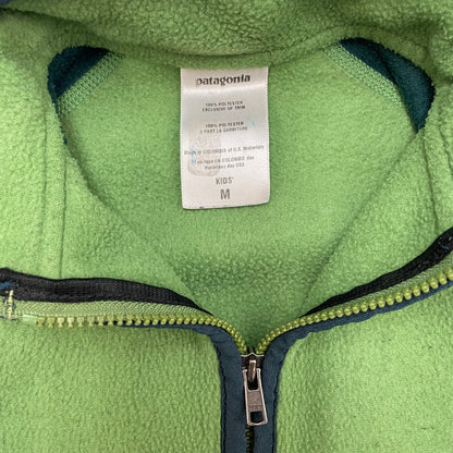 Kids Patagonia Half Zip Fleece Size M