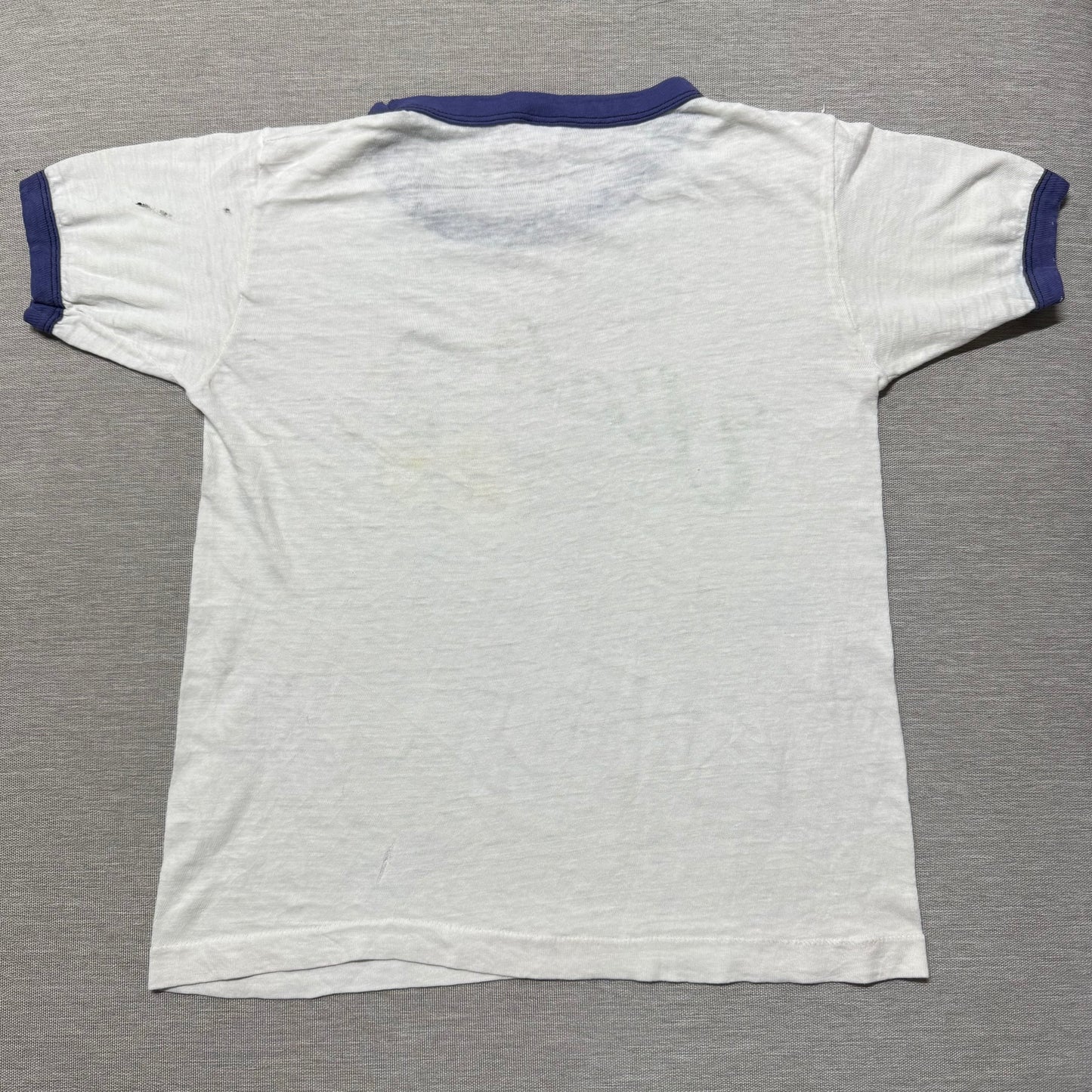 70s Kids Vintage Hanes Utah Honey Bee Souvenir Print White Short Sleeve T-Shirt M 10Y 11Y 12Y Made in USA