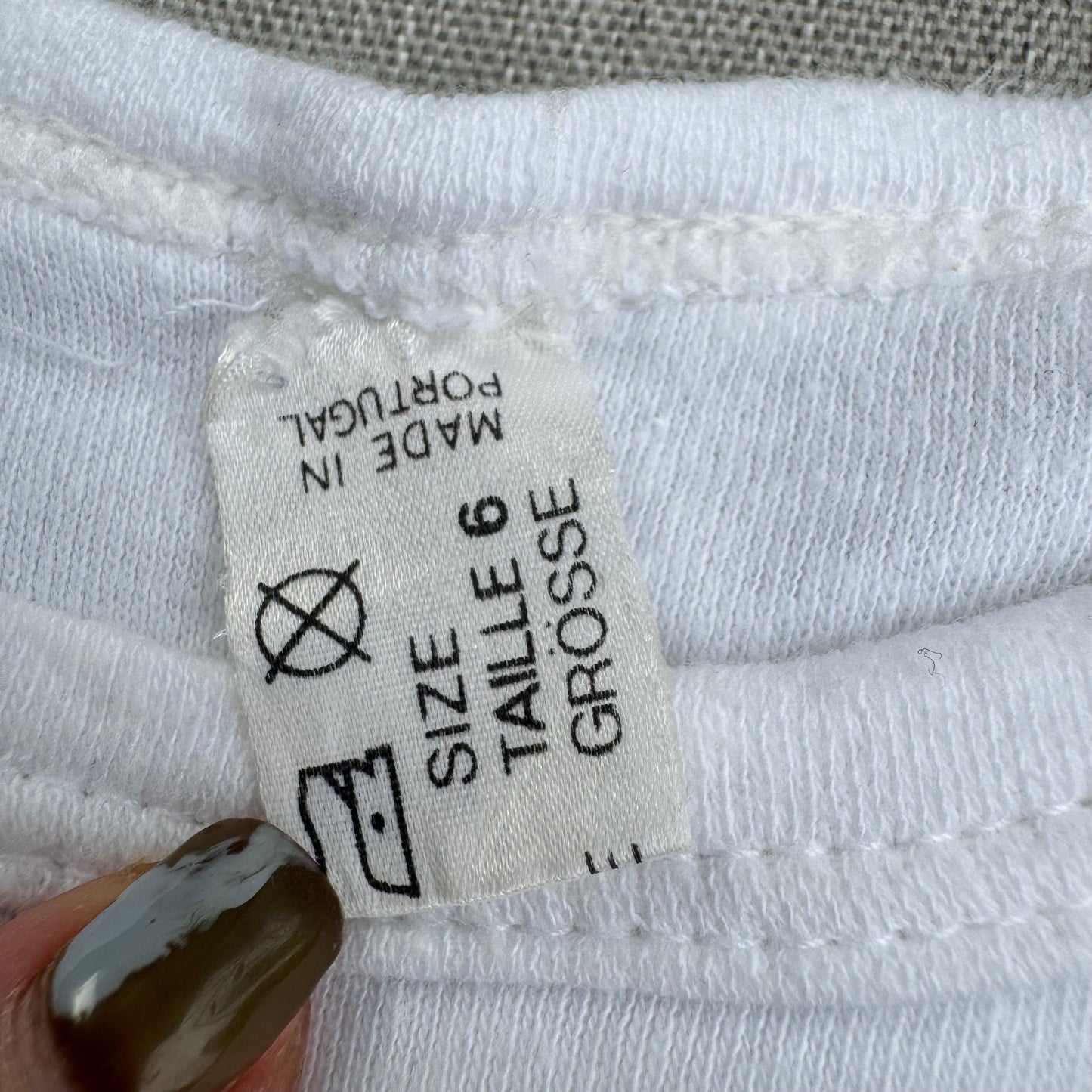 70s Kids Toddler Vintage Portugal Coat of Arms Print Souvenir Short Sleeve 100% Cotton T-Shirt 6Y Made in Portugal