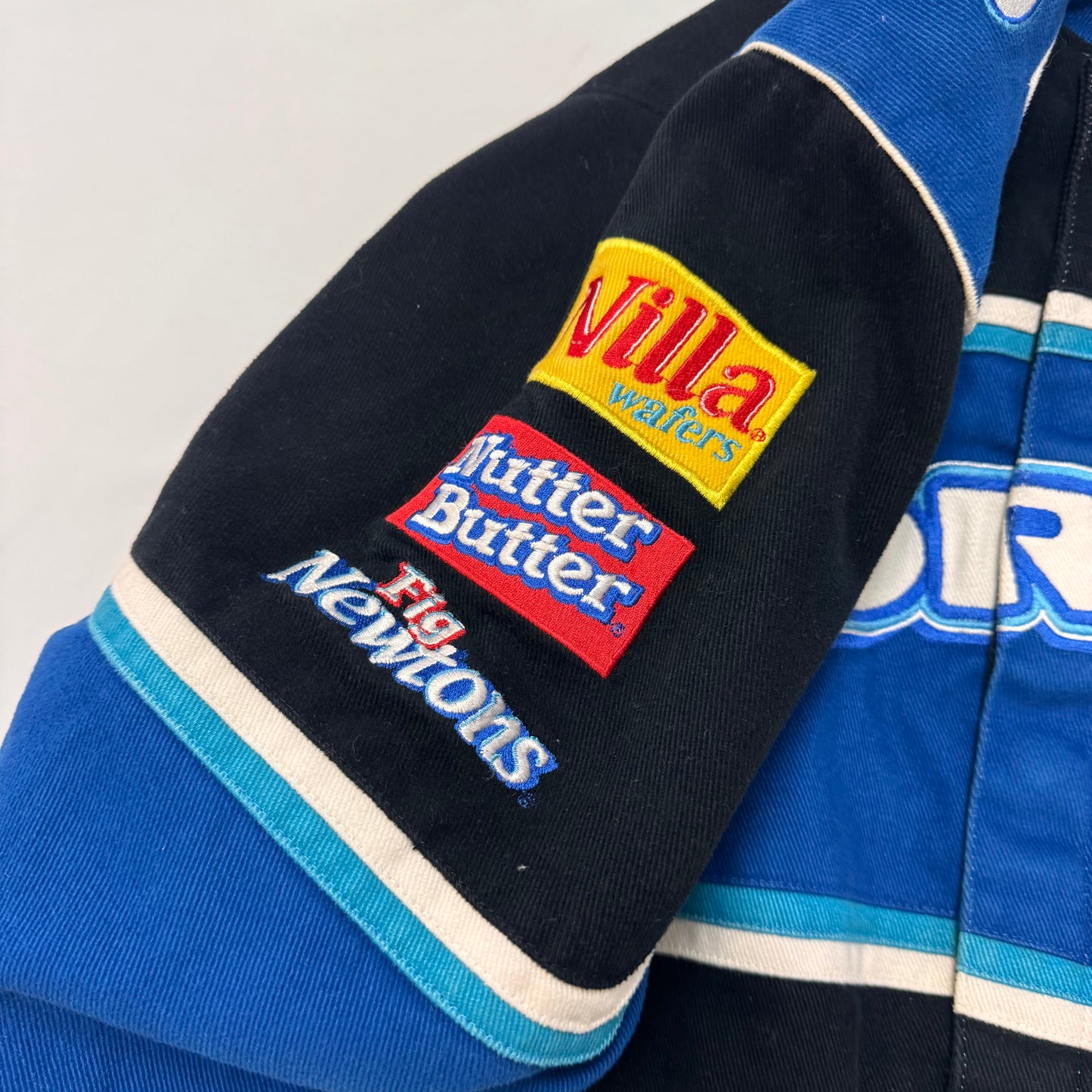 Kids Youth Oreo Ritz NASCAR Racing Snap Jacket Dale Earnhardt Jr  11Y 12Y 13Y