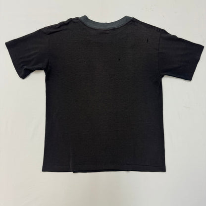 90s Kids Vintage Nike Michael Jordan 23 Jumpman Black Single Stitch Short Sleeve T-Shirt XL 18-20Y Made in USA