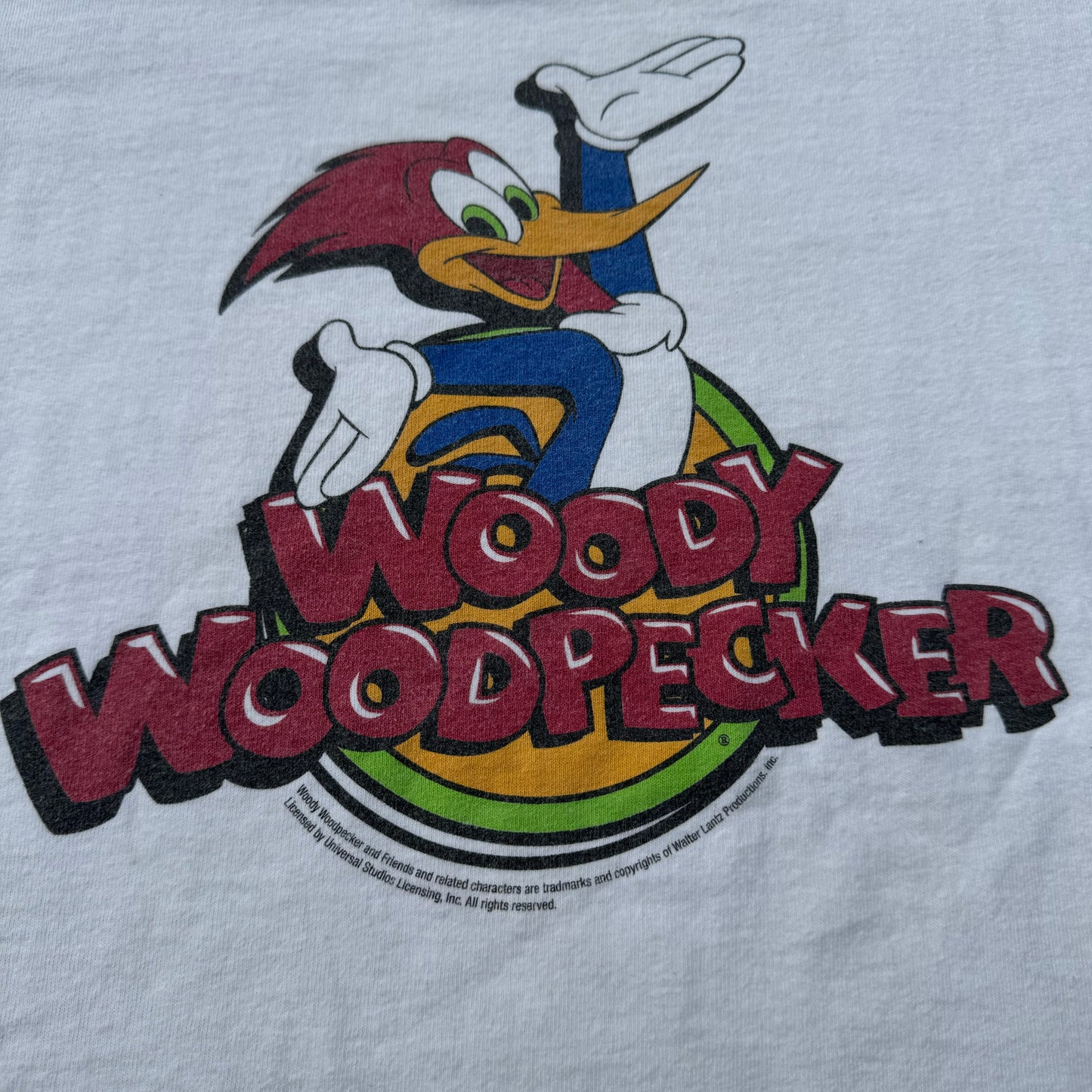 Kids Woody Woodpecker T-Shirt M 10-12Y Baby Tee