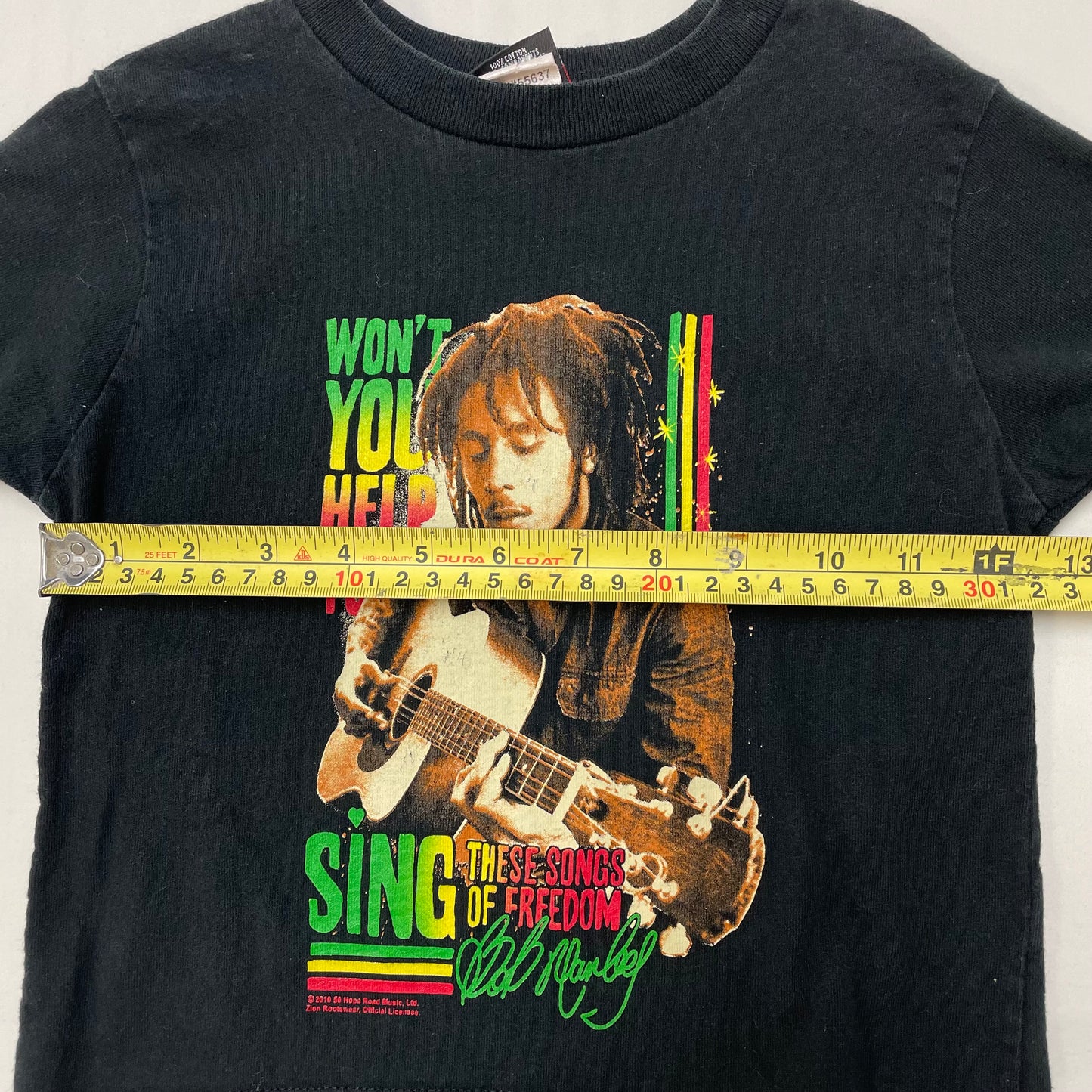 2010 Kids Bob Marley Graphic Tshirt 2-4T