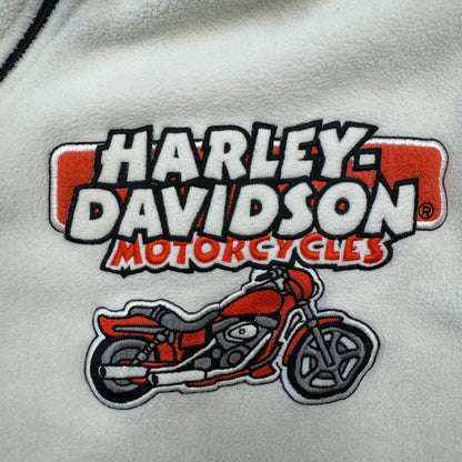 Kids Toddler Baby Harley Davidson Motorcycles Fleece Zip Onesie with Hood Big Logo 18m 24m 2Y