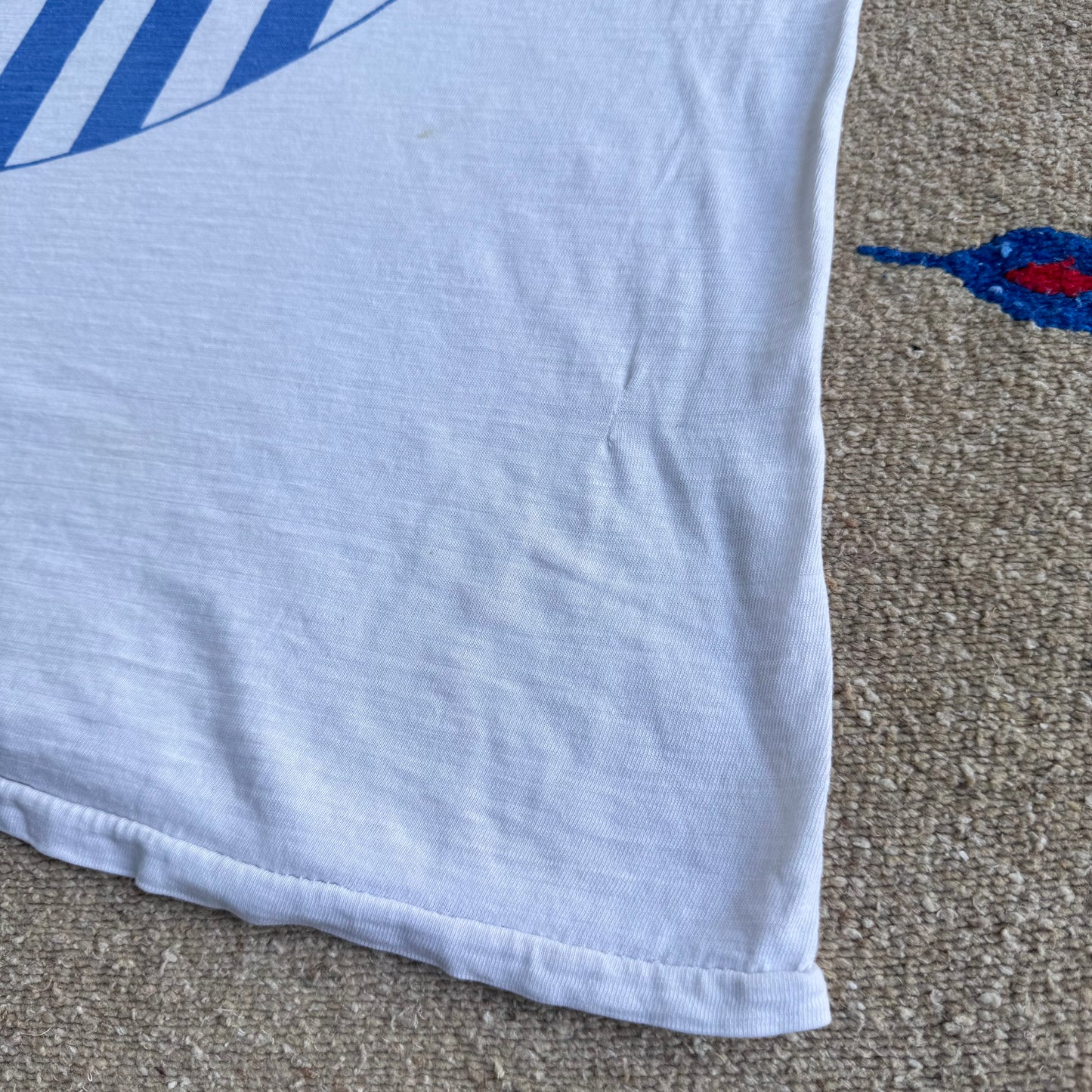 70s 80s Kids Teen Vintage Walt Disney Mickey Crest Shield Short Sleeve T-Shirt 10Y 11Y 12Y