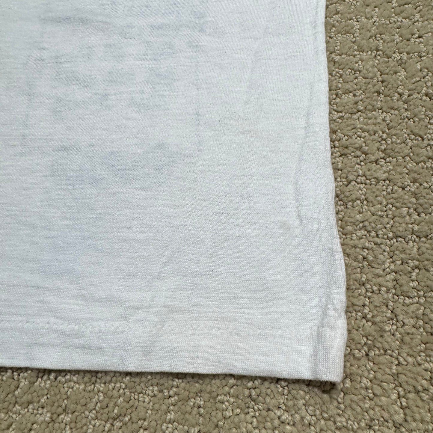 80s Kids Toddler Baby Vintage T-Shirt “Grandma & Grandad went to Malta and all they got me was this lousy T-Shirt” White Short Sleeve T-Shirt 1-2T