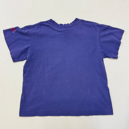 90s Kids Vintage Nike Michael Jordan Purple Short Sleeve Single Stitch T-Shirt  S 8Y Made in USA