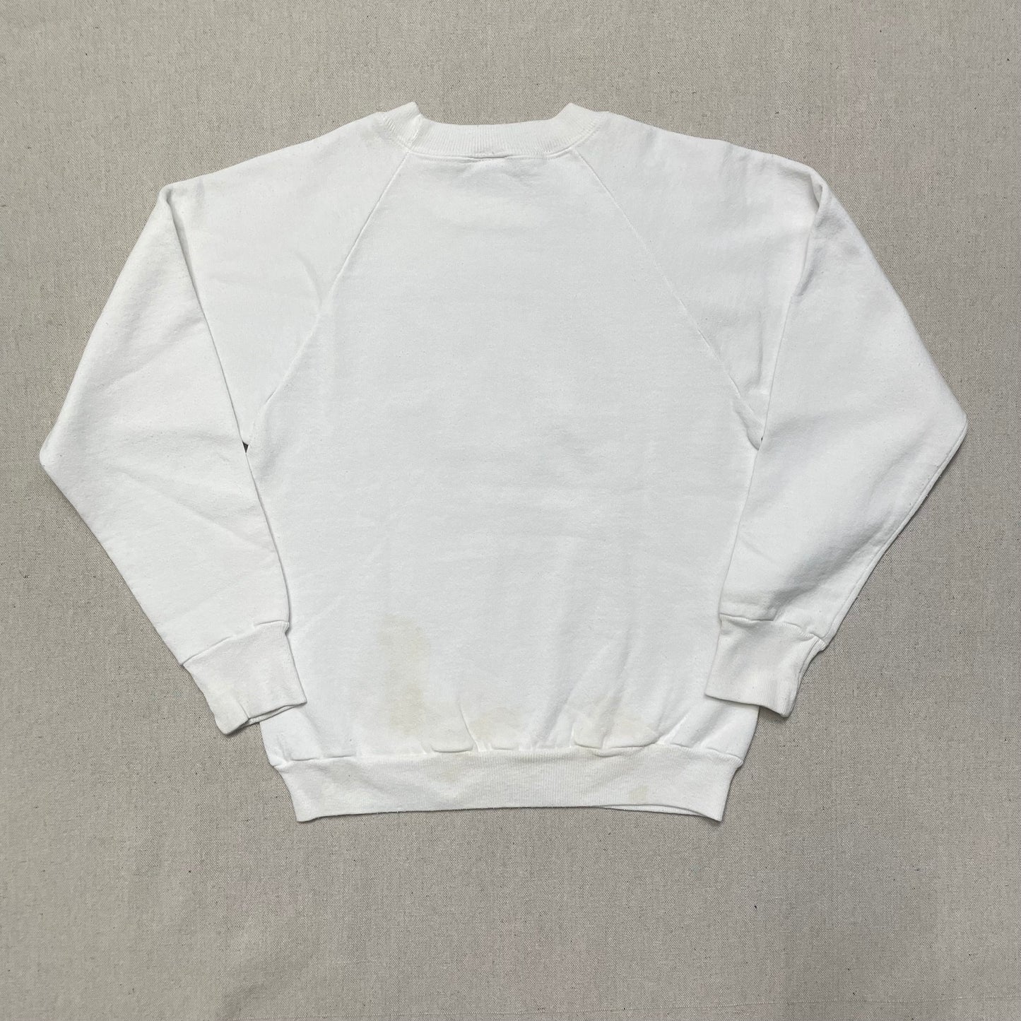 80s Kids Youth Vintage Disney Mickey Mouse Walt Disney World Epcot Center Flags Raglansleeve Sweatshirt / 10y 11y 12y 13y / Women's XS