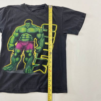 Y2K Kids Youth Vintage Marvel Hulk Big Print Tshirt / 7y 8y / Baby Tee