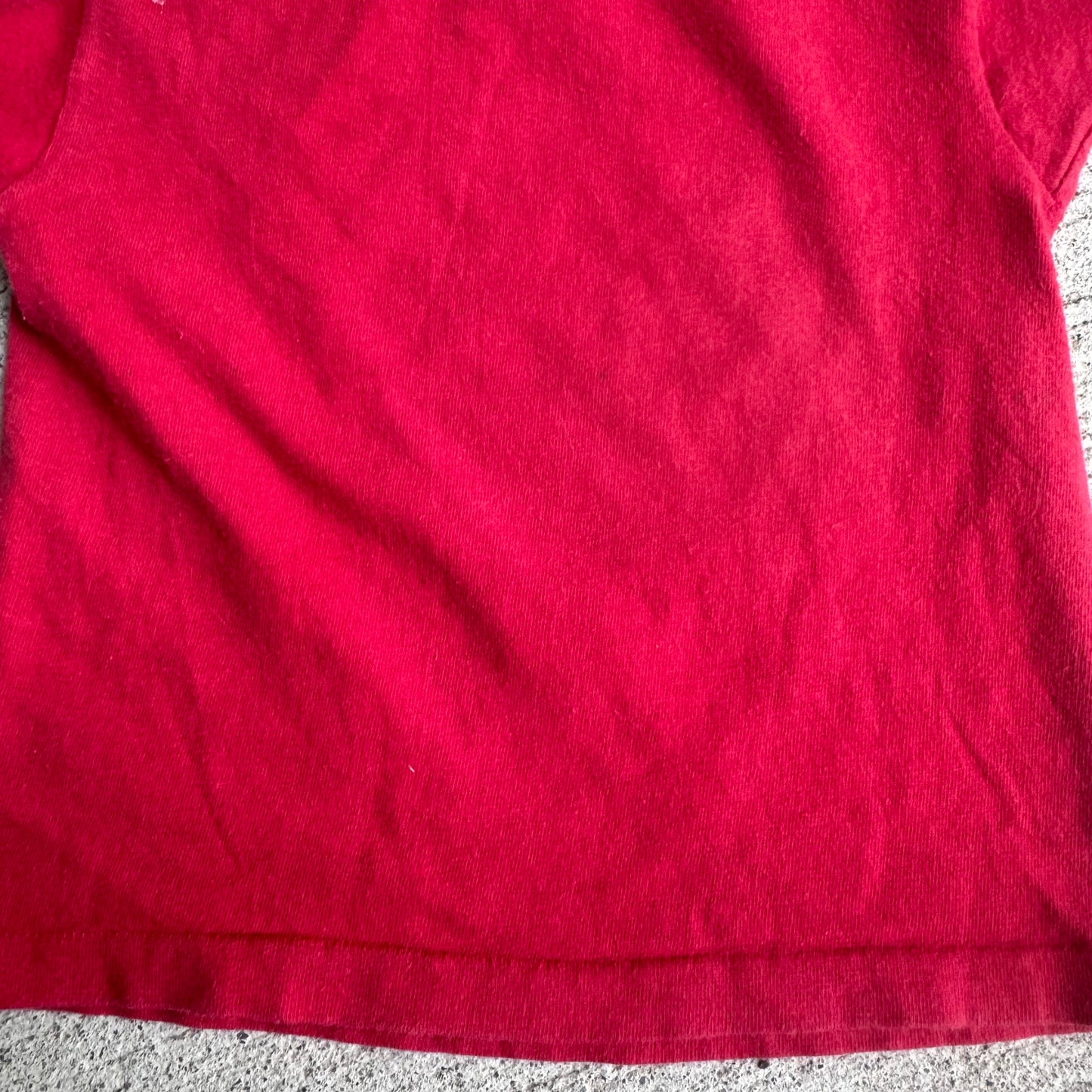 70s Kids Toddler Vintage Red Ft. Indiantown Gap Military Single Stitch Short Sleeve T-Shirt XS 2T 3T 4T Made in USA