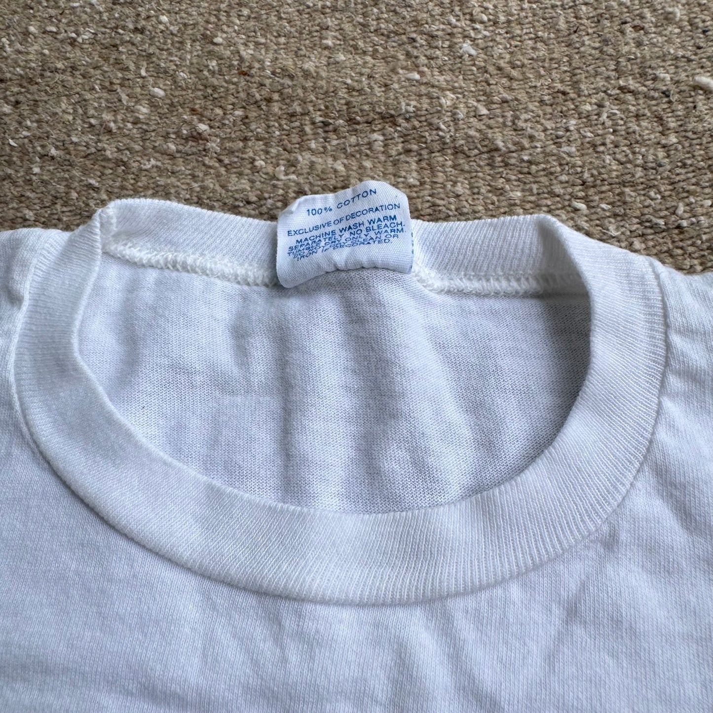 80s 90s Kids Vintage Disney’s MGM Studios Mickey Mouse Short Sleeve White 100% Cotton T-Shirt L 7Y 8Y 9Y Baby Tee Teen Made in USA