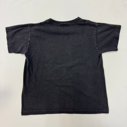 90s Kida Vintage NBA Chicago Bulls Michael Jordan Black Short Sleeve T-Shirt Single Stitch 7Y 8Y 9Y