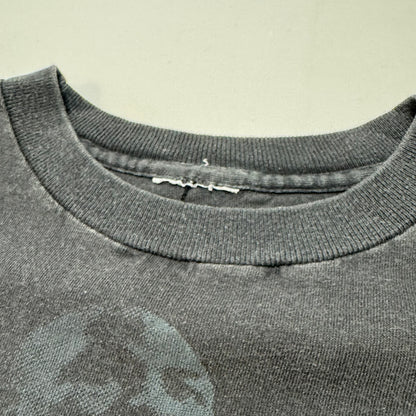 90s Kida Vintage NBA Chicago Bulls Michael Jordan Black Short Sleeve T-Shirt Single Stitch 7Y 8Y 9Y