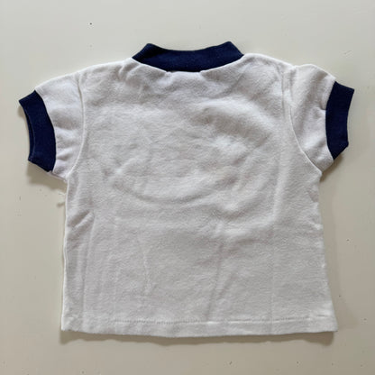 1988 Kids Baby Vintage Jog Togs Minnesota Twins MLB 50/50 White Short Sleeve T-Shirt 12m Made in USA