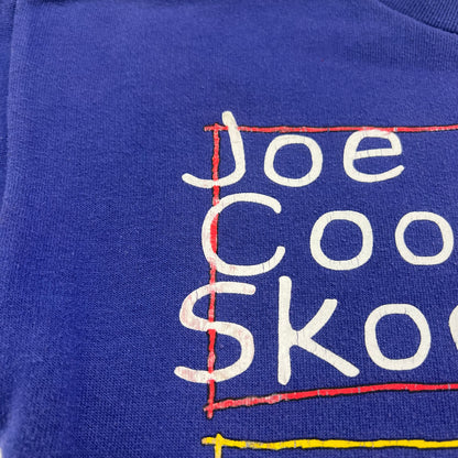 Kids Snoopy Peanuts  Purple Sweat Joe Cool’s School 5-7Y