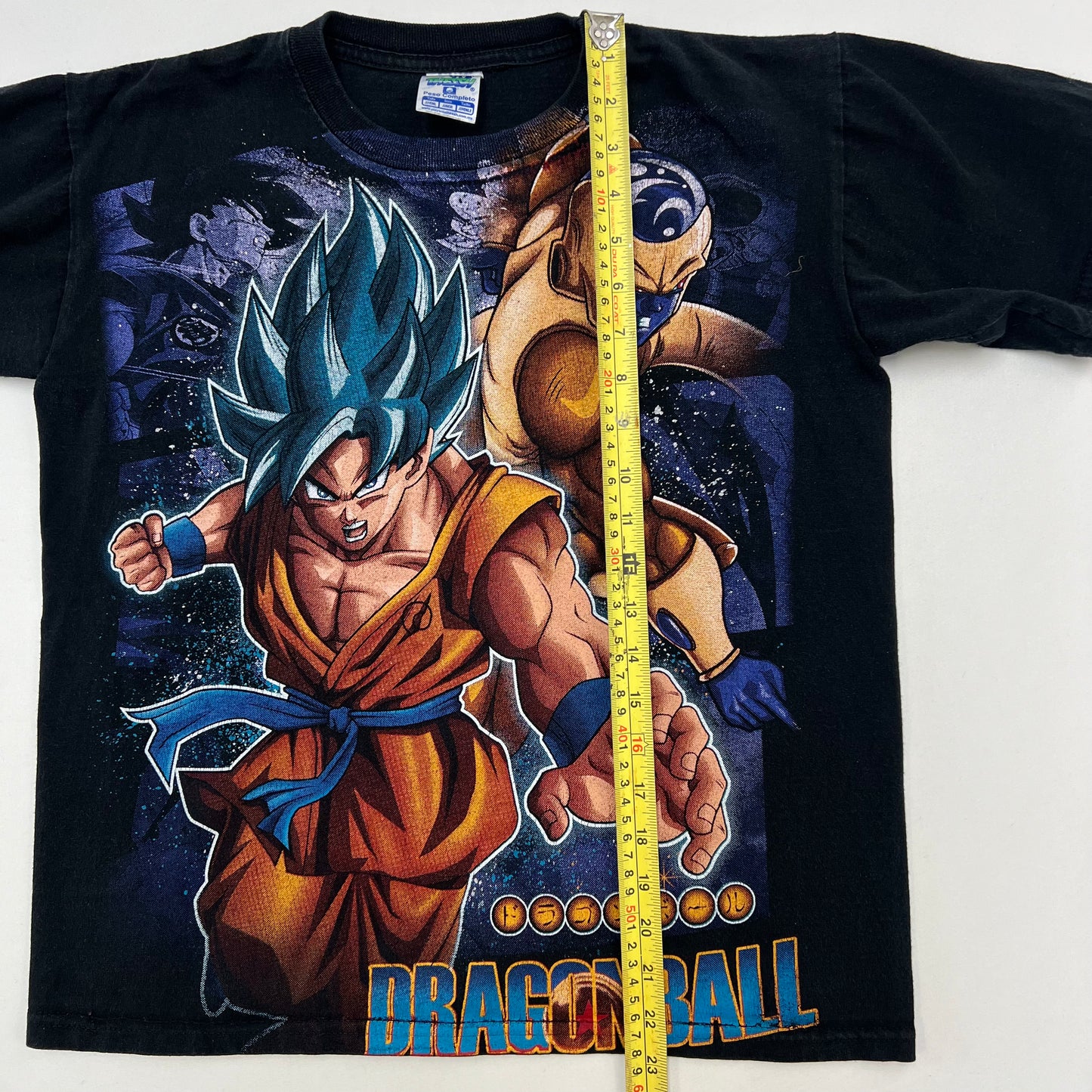 キッズ ヴィンテージ ドラゴンボール メキシカン オールオーバー プリント T シャツ