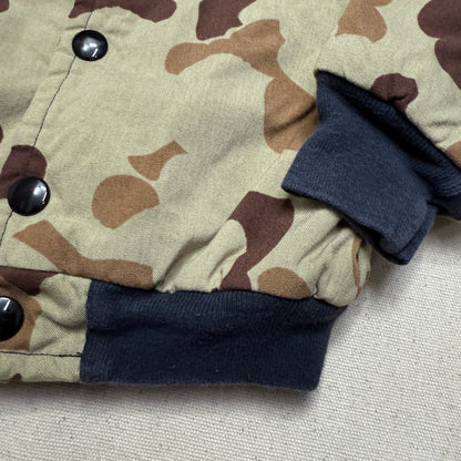 80s 90s Kids Infant Toddler Vintage Hunting Camo Snap Jacket / 18m 24m 2T