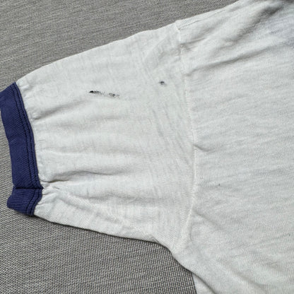 70s Kids Vintage Hanes Utah Honey Bee Souvenir Print White Short Sleeve T-Shirt M 10Y 11Y 12Y Made in USA