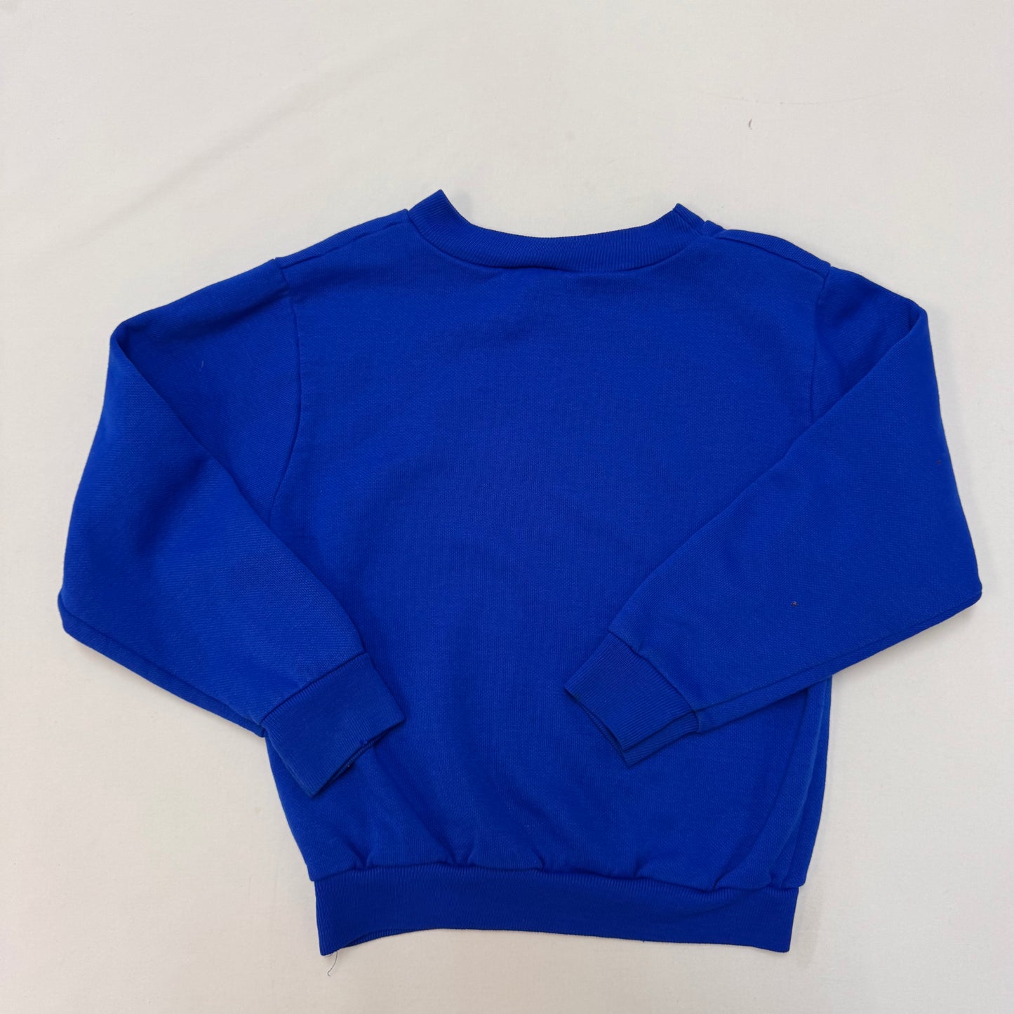 90s Kids Vintage Batman Blue Crew Sweatshirt 5Y 6Y