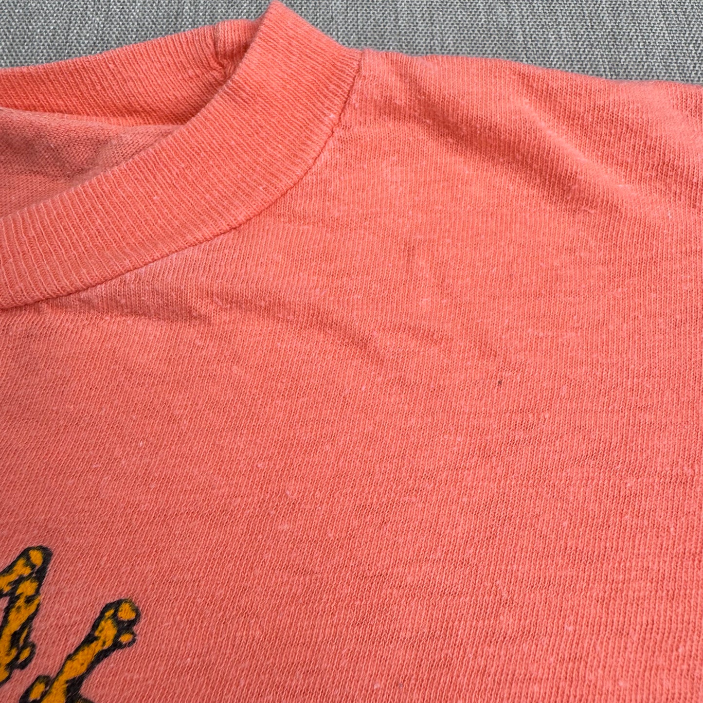 60s Kids Vintage Official Moonshiner Mammoth Cave Souvenir Short Single Short Sleeve T-Shirt S 8Y 9Y 10Y XS Adult