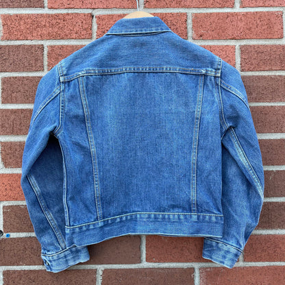 80s Vintage Kids GWG Denim Jacket Size 10