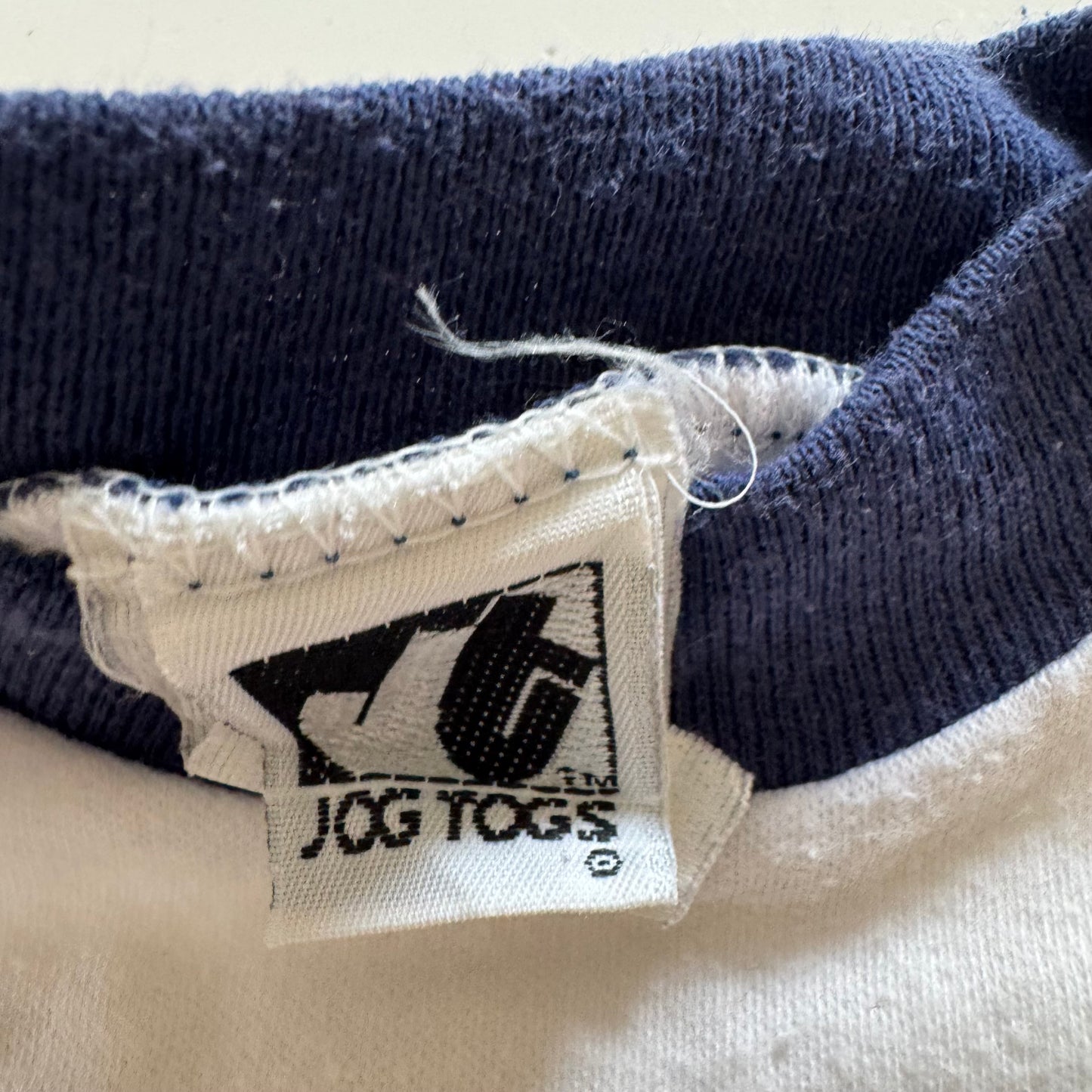 1988 Kids Baby Vintage Jog Togs Minnesota Twins MLB 50/50 White Short Sleeve T-Shirt 12m Made in USA