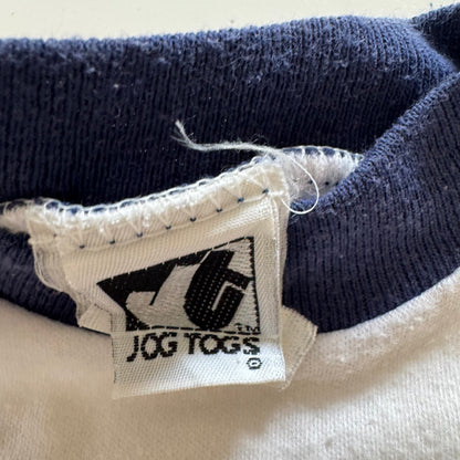 1988 Kids Baby Vintage Jog Togs Minnesota Twins MLB 50/50 White Short Sleeve T-Shirt 12m Made in USA