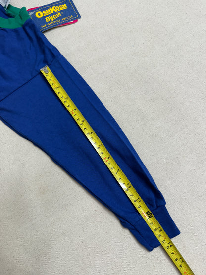 90s Kids Toddler Vintage Deadstock NWT Oshkosh Bgosh Car Design Thick Stripe Longsleeve Tshirt / 4T 5T / Made in USA