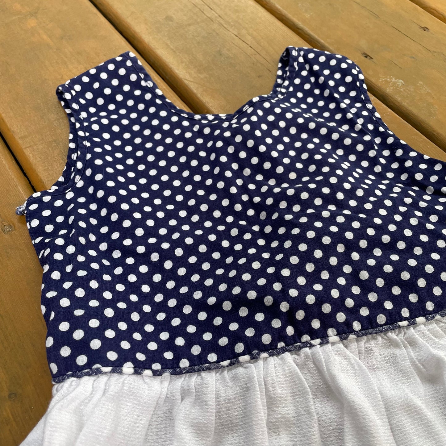 60s/70s Kids Vintage Cotton Dress