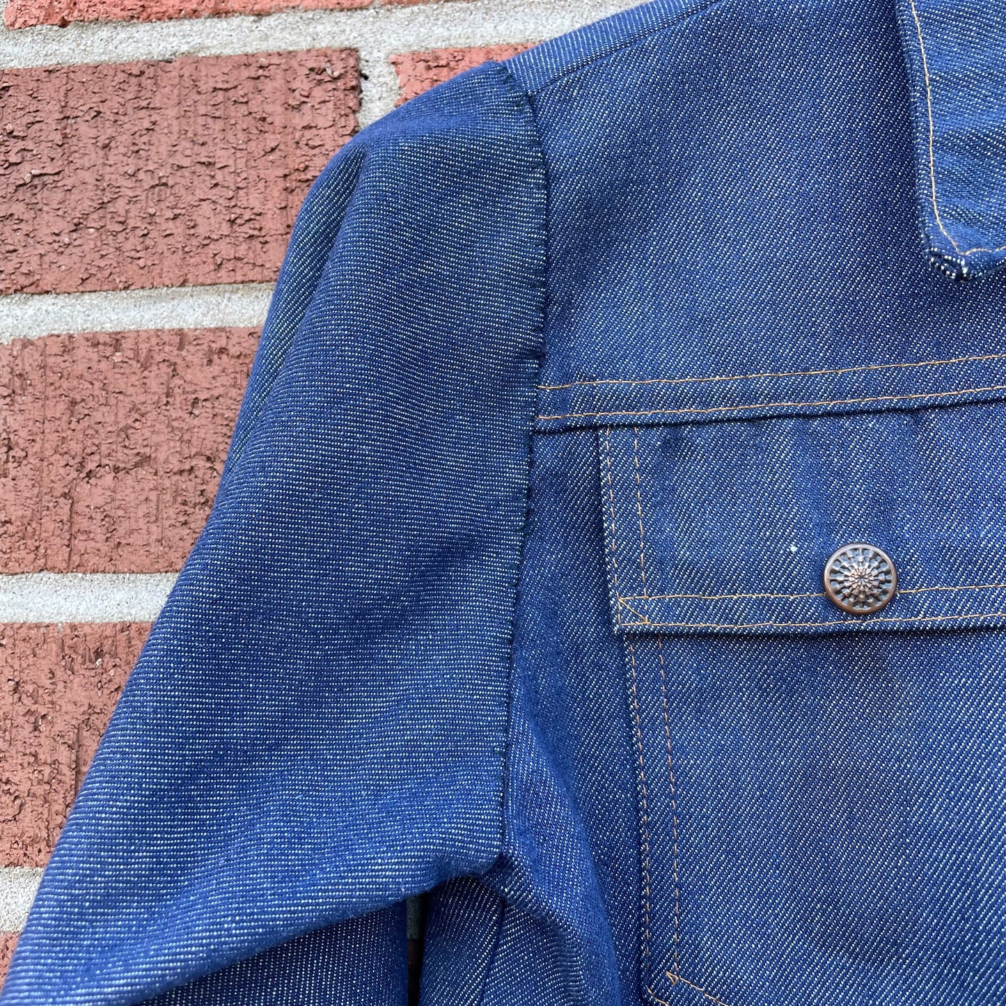 70s/80s Vintage Kids Denim Jacket 7-9yrs