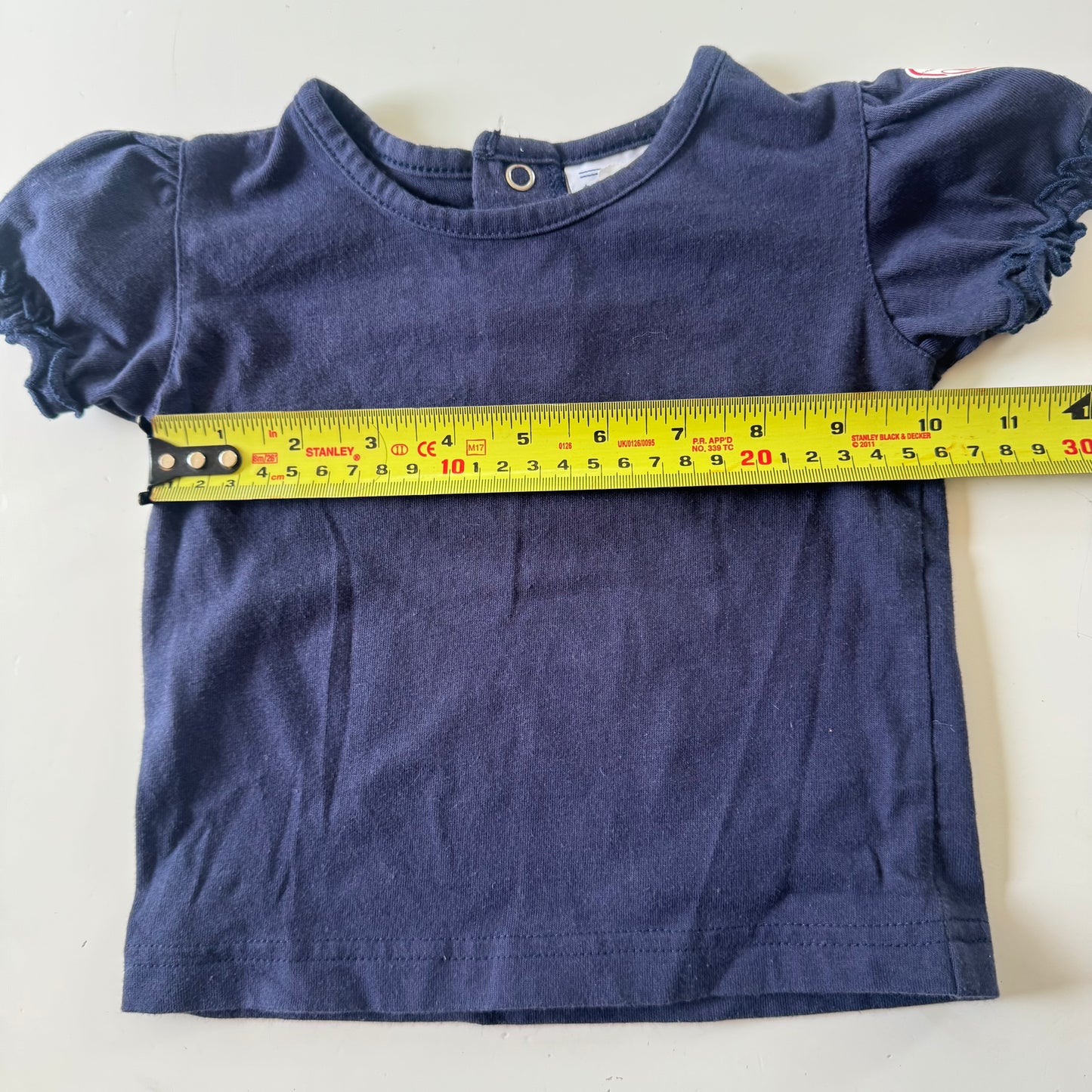 2000s Kids Girls Toddler 2 Piece  Set MLB New York Yankees Adjustable Strap Khaki Dress Baseball Pattern With Short Sleeve Navy T-Shirt 18 m