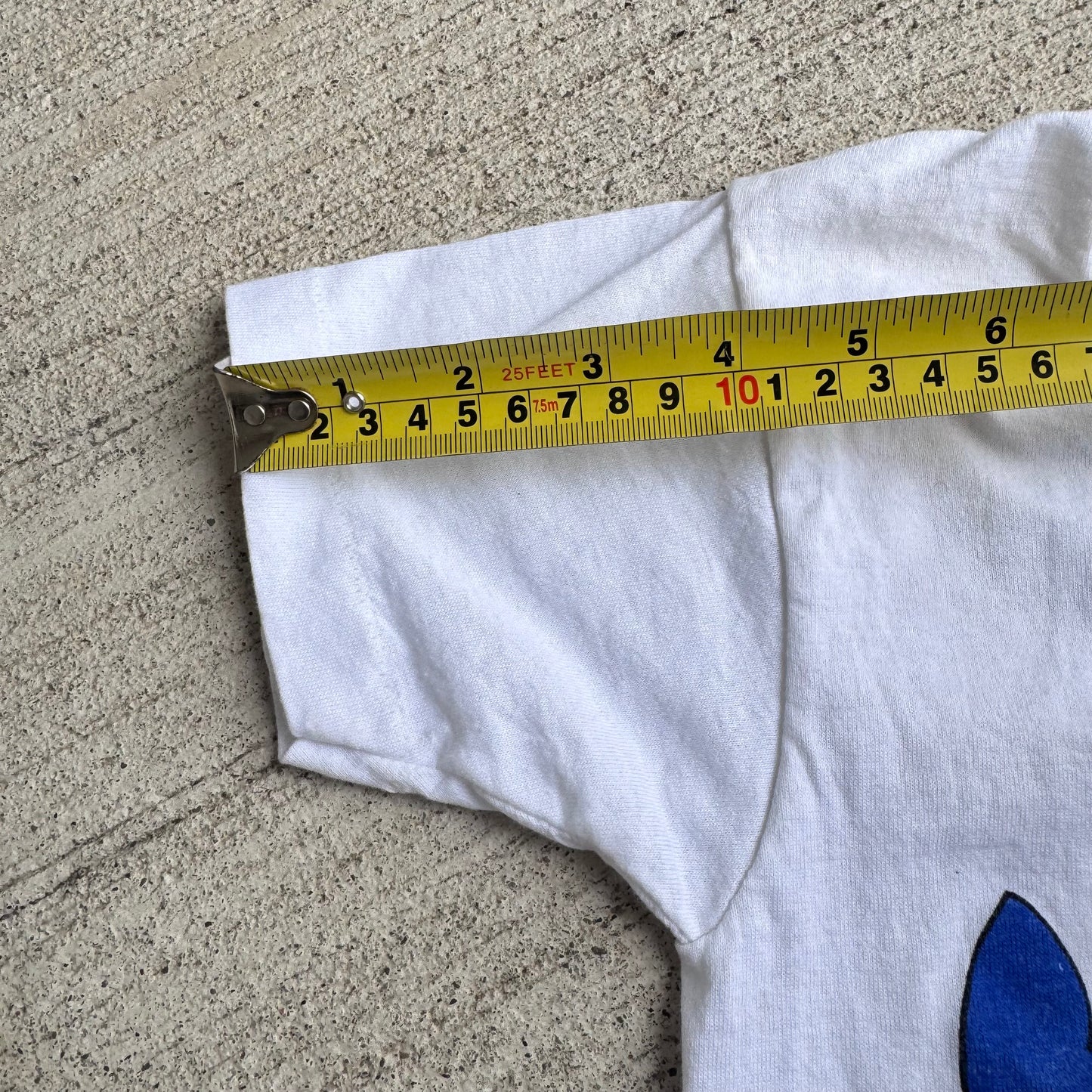 Kids Toddler Vintage We’re All God’s Creatures! White 50/50 Single Stitch T-Shirt 6-8Y Made in USA
