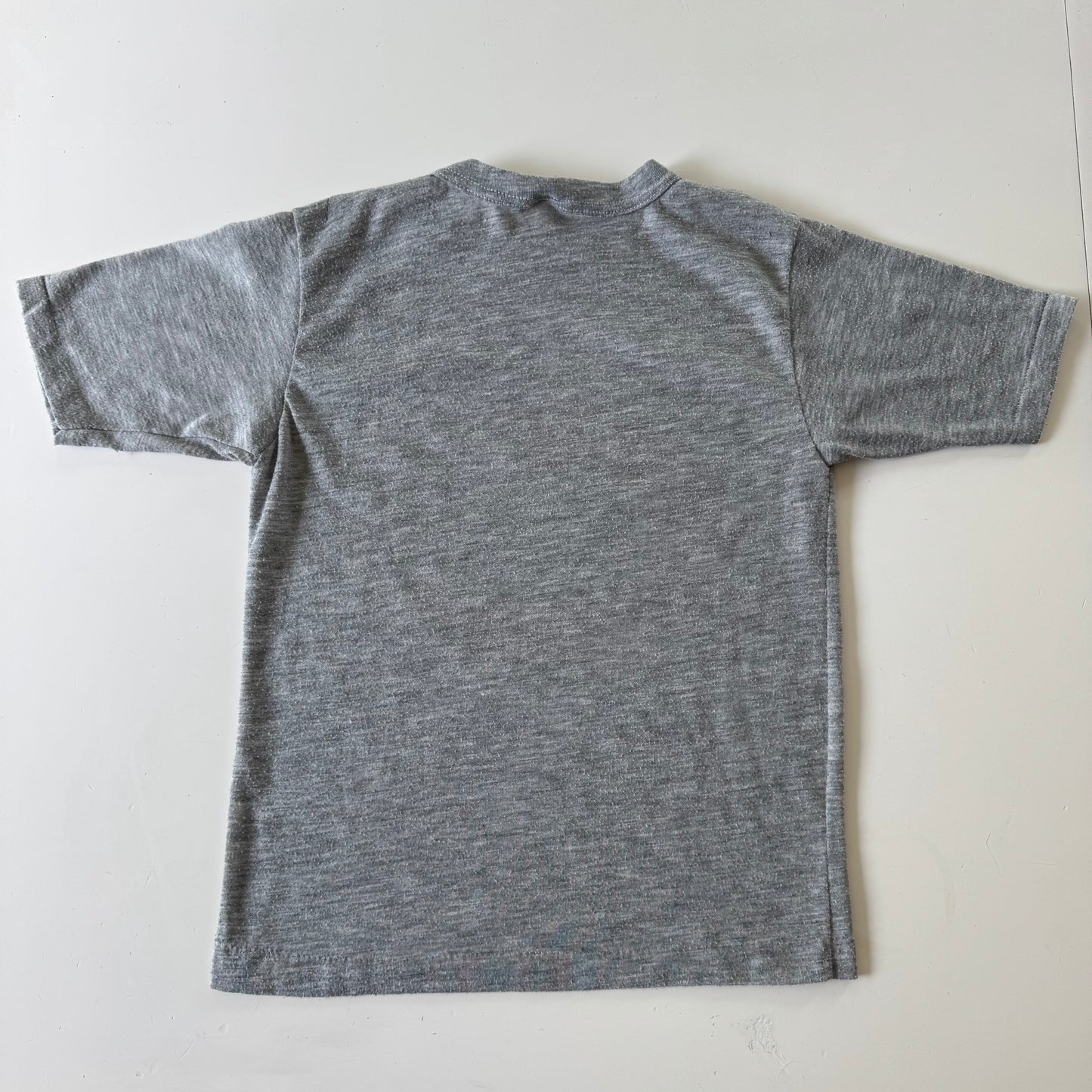 80s Kids Vintage MLB Cincinnati Reds Gray Short Sleeve Single Stitch T-Shirt M 12Y 13Y 14Y Made in USA