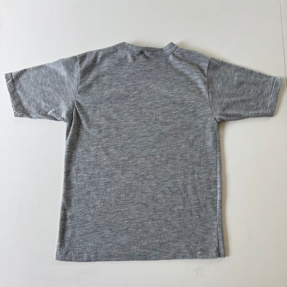 80s Kids Vintage MLB Cincinnati Reds Gray Short Sleeve Single Stitch T-Shirt M 12Y 13Y 14Y Made in USA