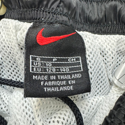 90s 2000s Kids Vintage Nike Black Lined Swim Short With Pockets Small