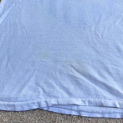 70s 80s Kids Teen Vintage Walt Disney Mickey Crest Shield Short Sleeve T-Shirt 10Y 11Y 12Y