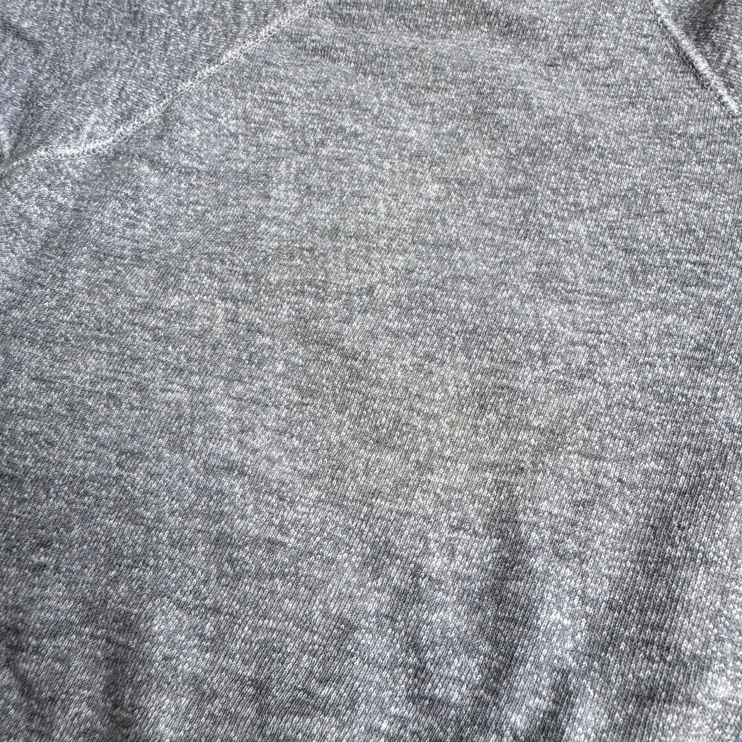 80s Kids Toddler Vintage Short Sleeve Pullover Gray Plain Crew Sweatshirt 2Y 3Y 4Y