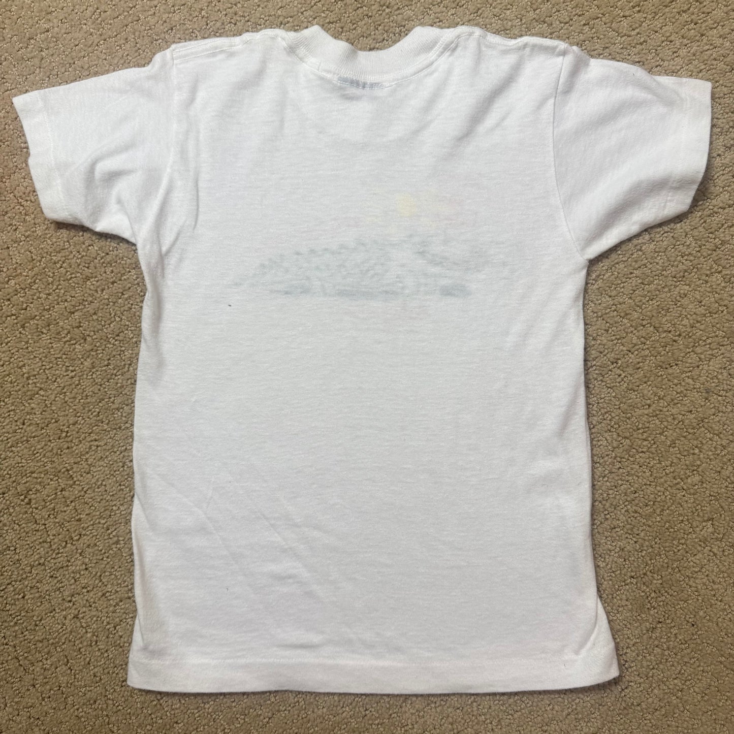 1986 Kids Vintage See You Later Alligator White Short Single Stitch Sleeve T-Shirt 4Y 5Y 6Y Made in USA